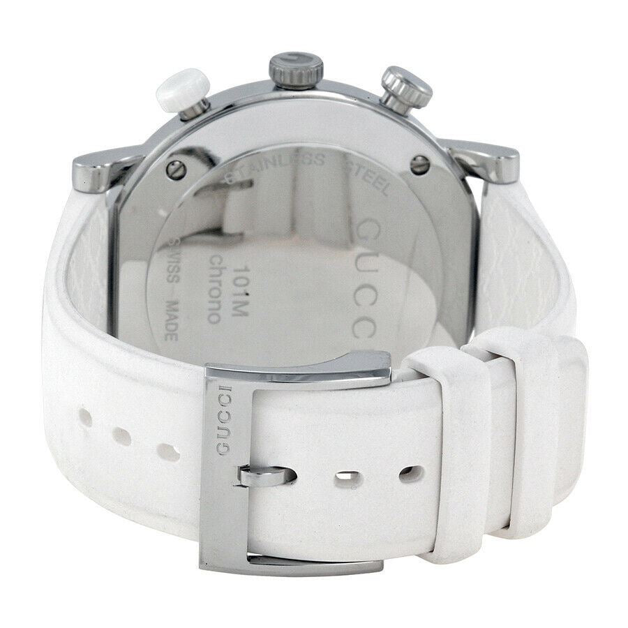 white rubber gucci watch