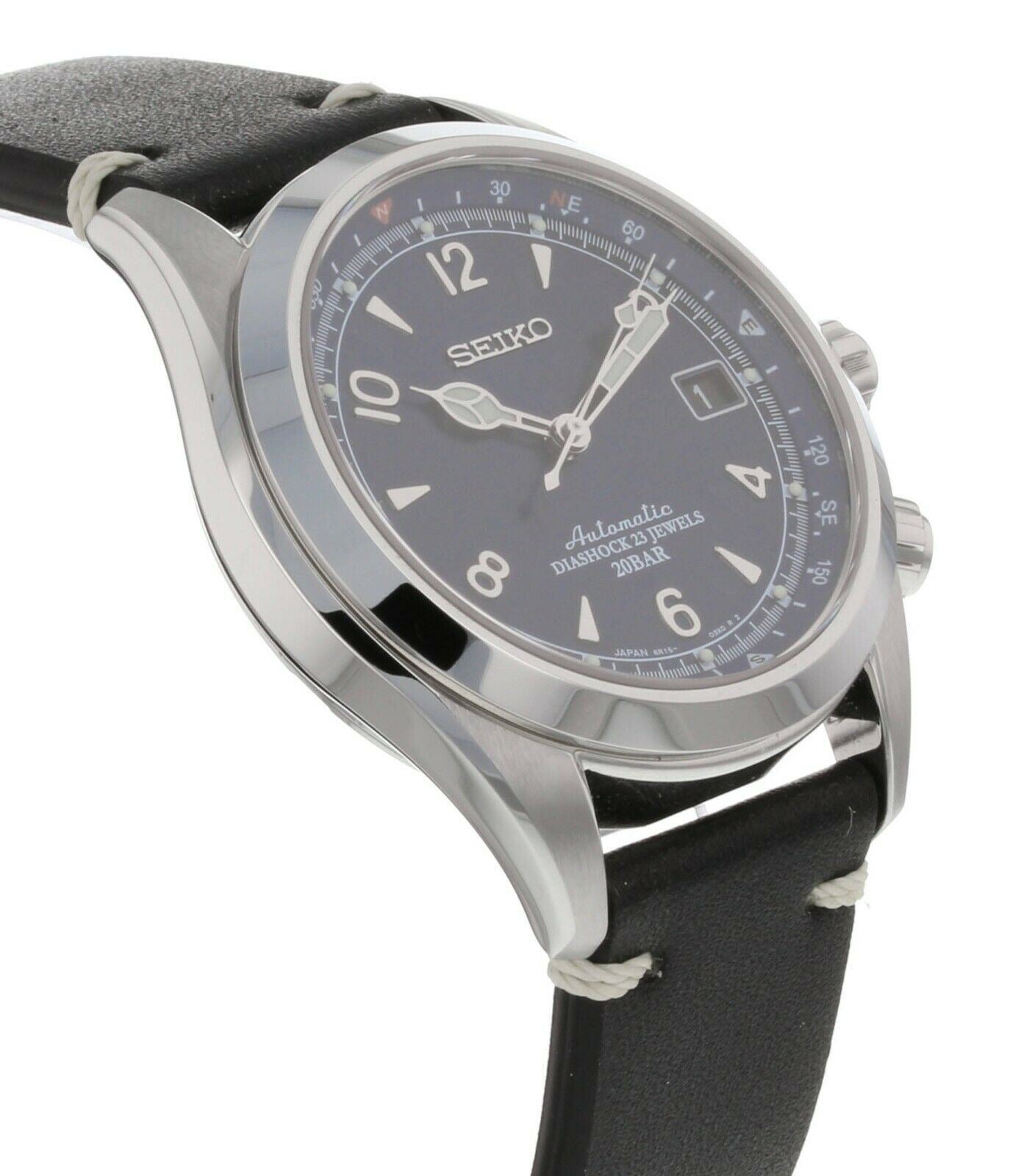 Seiko . Limited Edition Alpinist Blue Dial Automatic Men's Watch SP –  The Watch Outlet