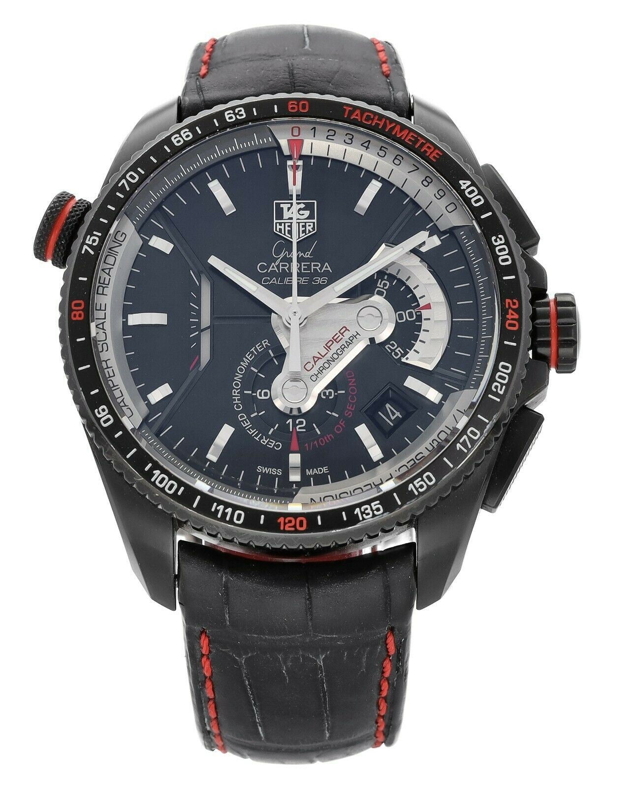 tag heuer grand carrera calibre 36 rubber strap blue