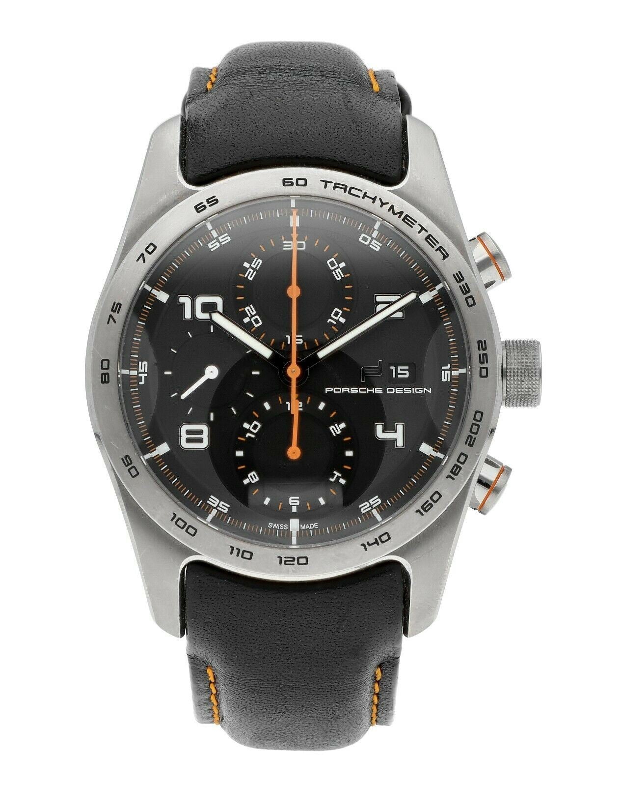 Porsche Design Mens Chronotimer Series 1 42mm Automatic Watch 6010.1.1 ...