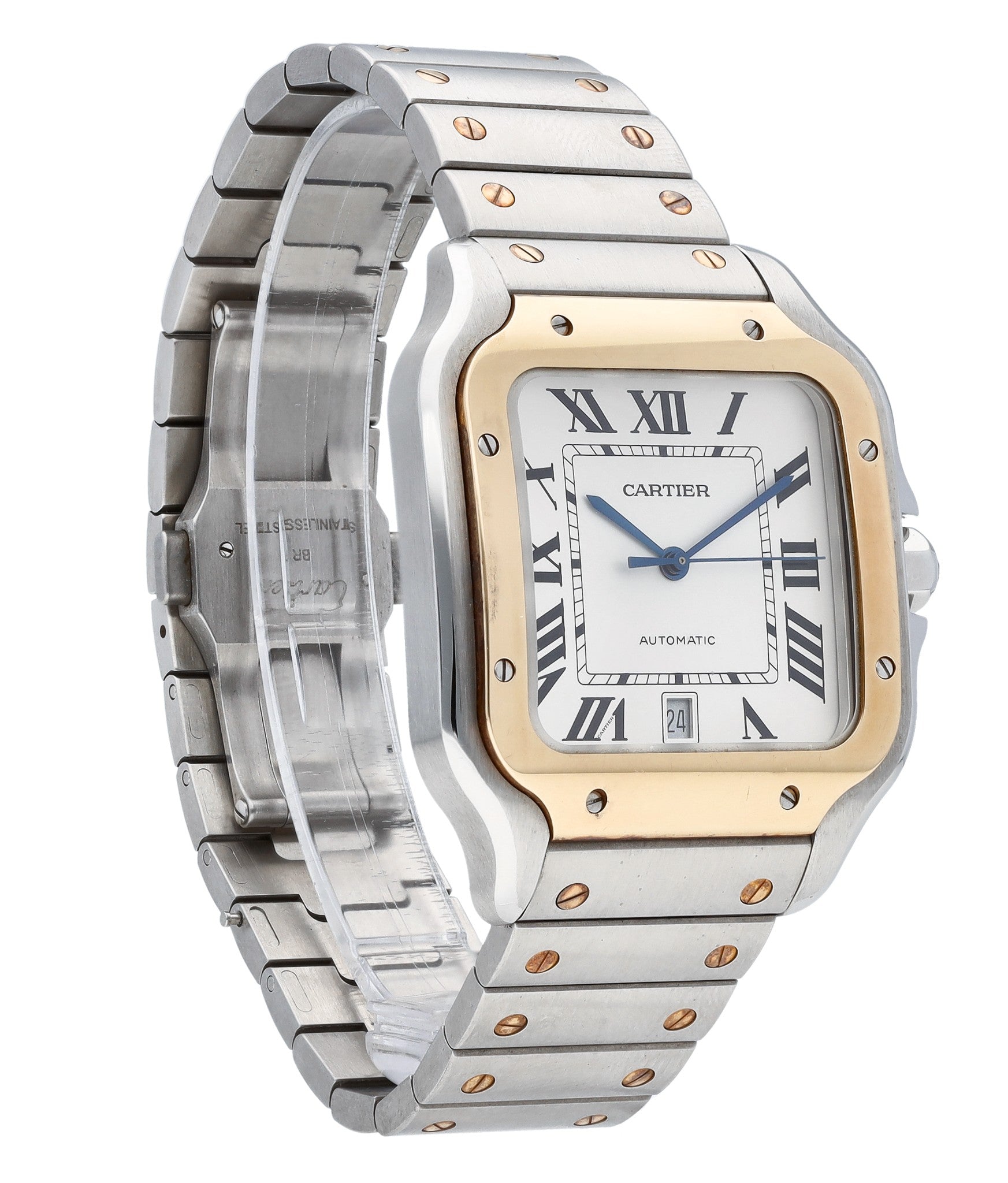 cartier santos men's watch price