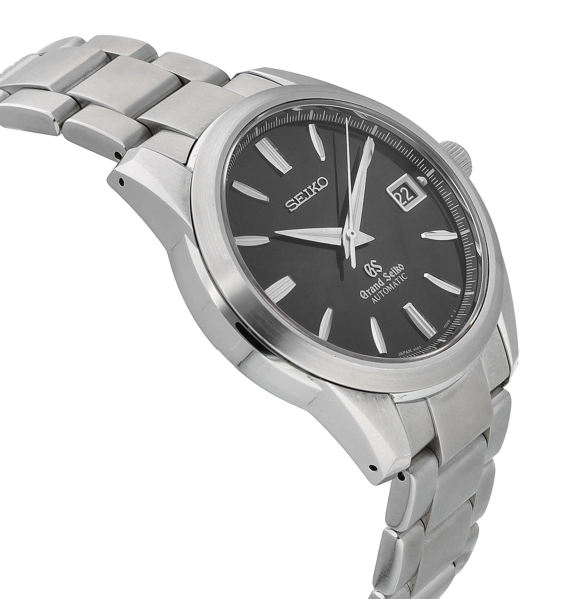 Grand Seiko Heritage Collection Automatic  Black Dial Men's Watc –  The Watch Outlet
