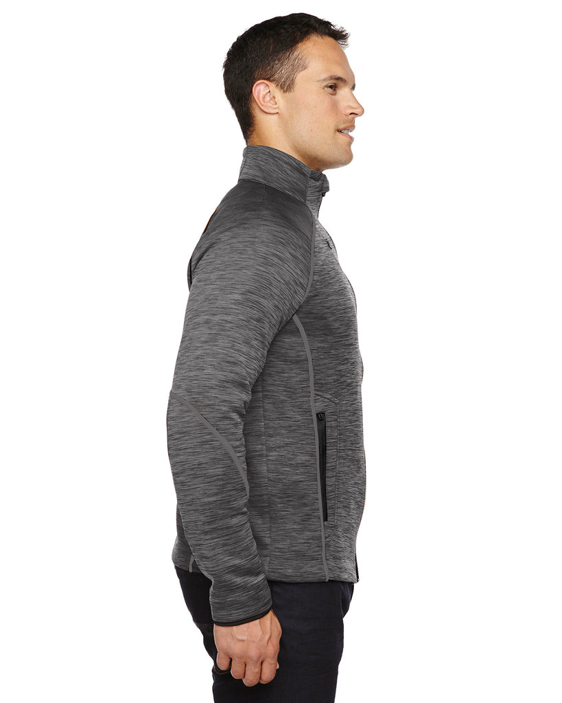 Freemason - Men's Flux Mélange Bonded Fleece Jacket – MilesOfApparel