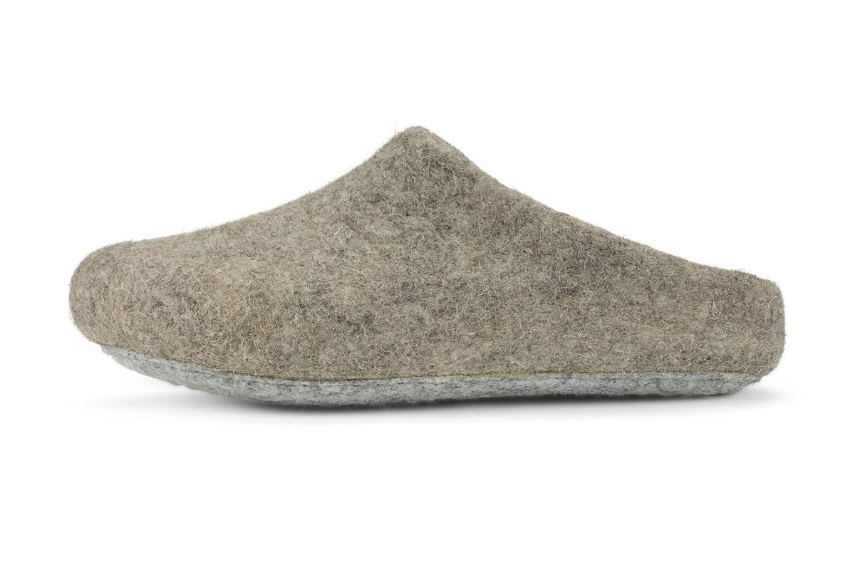 Men's Handmade Super Cosy Woollen Slippers, Wool, Ultralight Indoor Shoes,  Perfect Gif for Him 