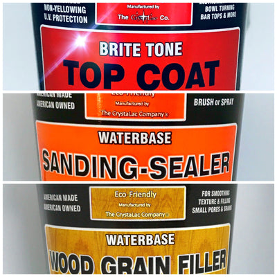 CRYSTALAC CrabCoat Exterior Marine Finish UV Top Coat Quart / Satin