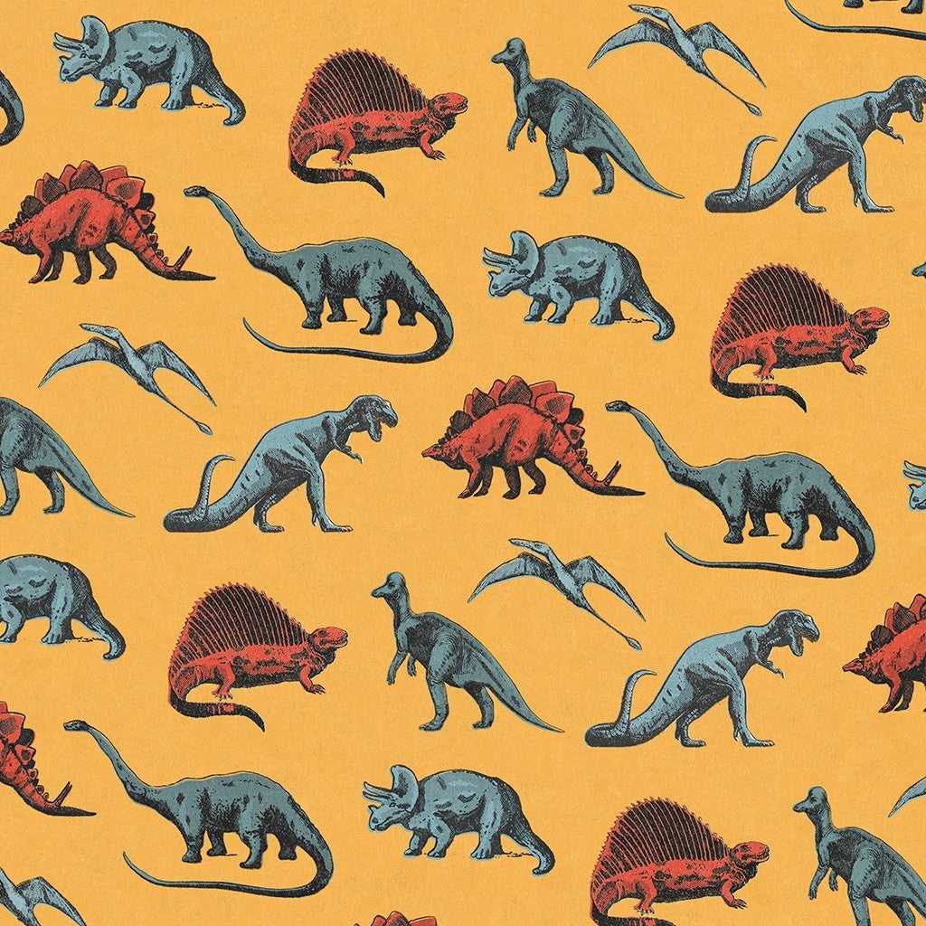 dinosaur wrapping paper