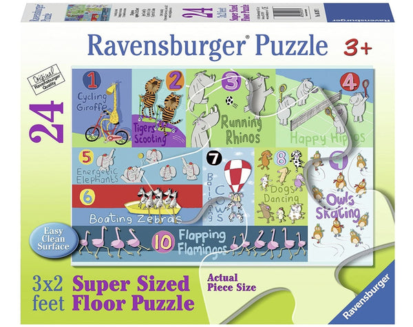 Counting Animals Floor Puzzle