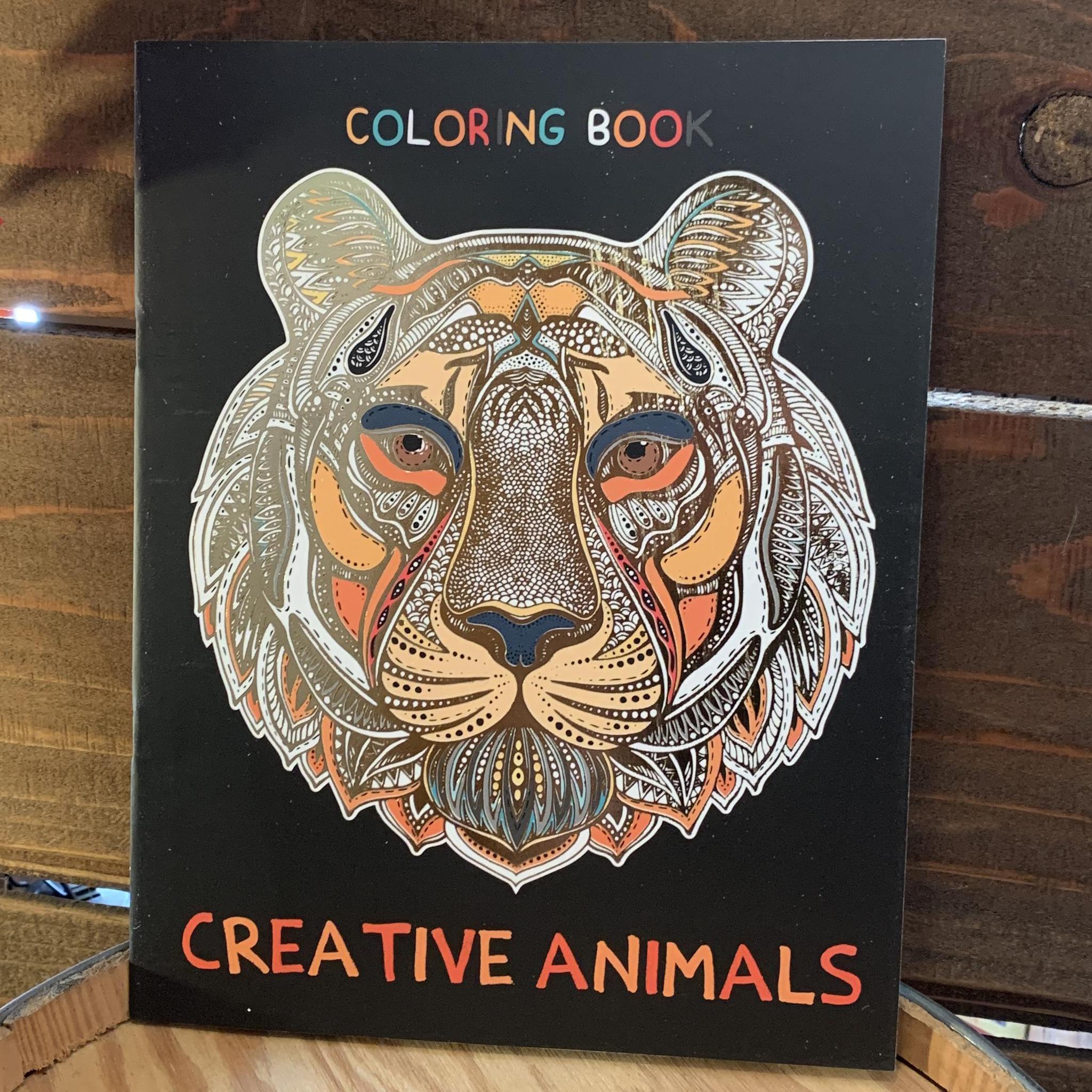 Download Animal Coloring Books For Adults Kids Golden Gait Mercantile