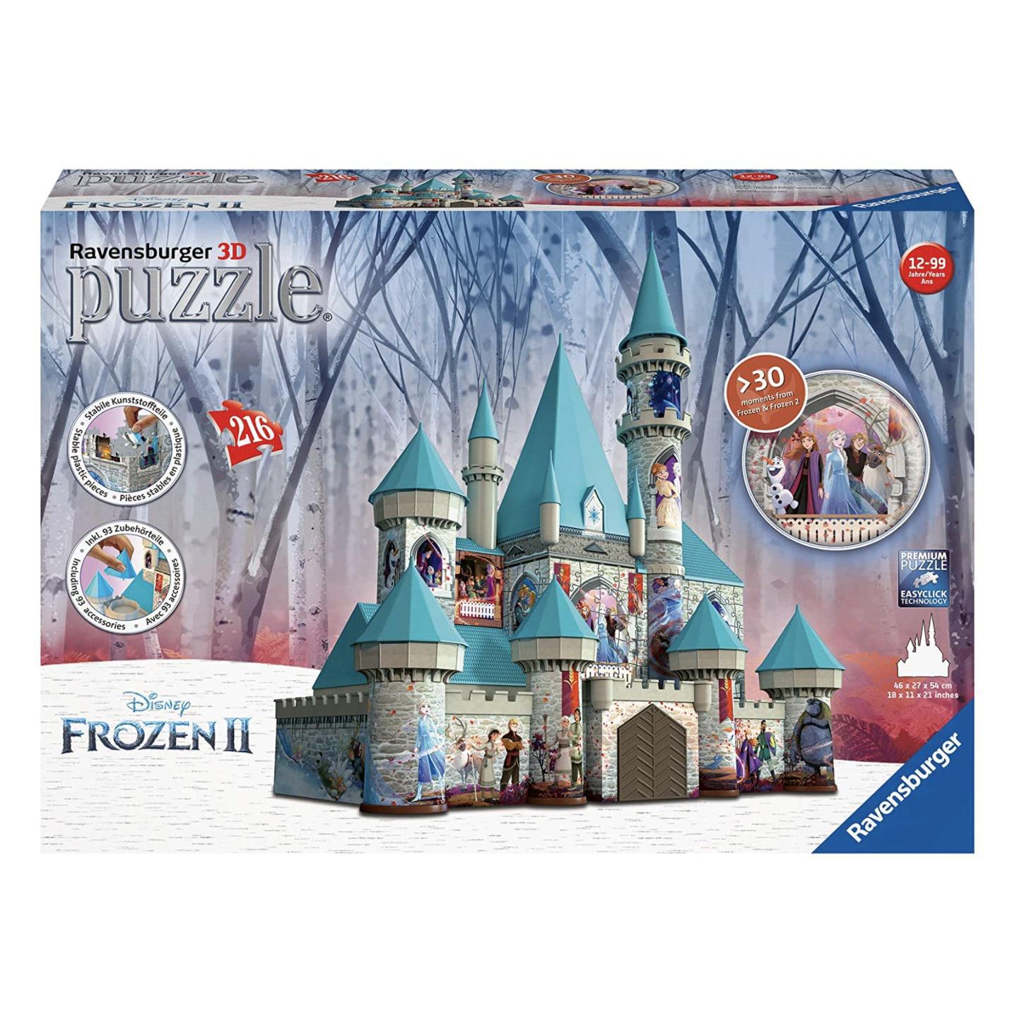 Puur Bevatten Superioriteit Ravensburger 3D Jigsaw Puzzle | Disney Frozen II Castle - Golden Gait  Mercantile