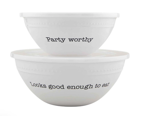 Melamine Bowl Set/2