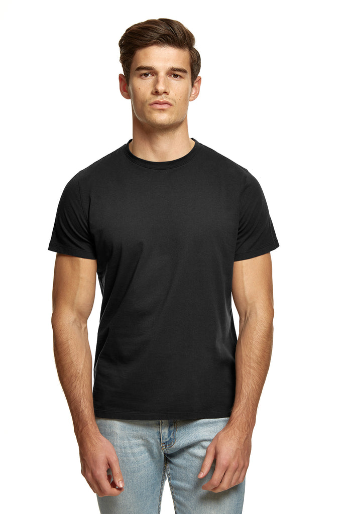 Get Model Wearing Black Shirt