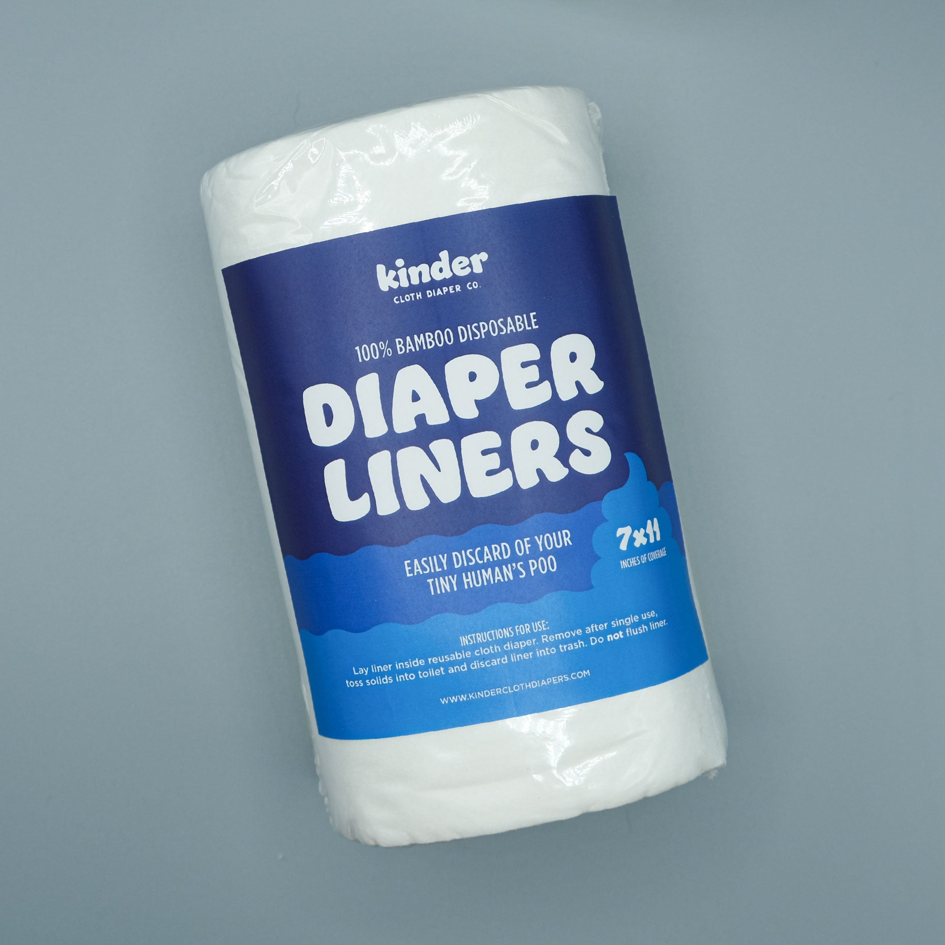 Kinder Disposable Bamboo Diaper Liners (100/Roll)