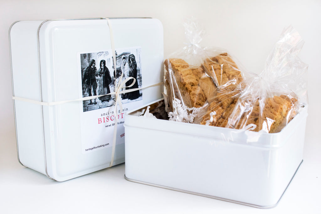 Biscotti Gift Tin