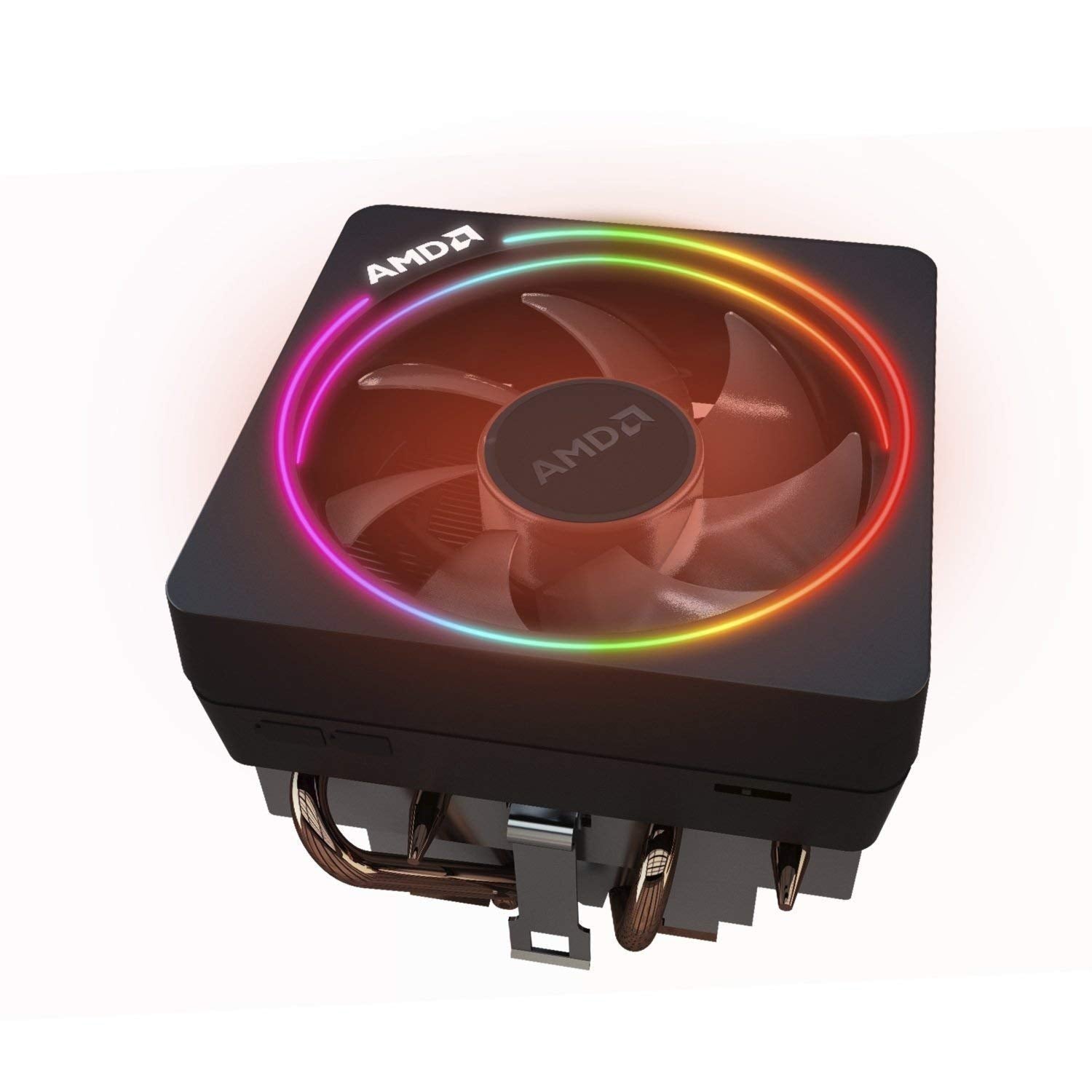 AMD Wraith Prism LED RGB Cooler Fan - 4-Pin Connector Copper Base/Aluminum Heatsink