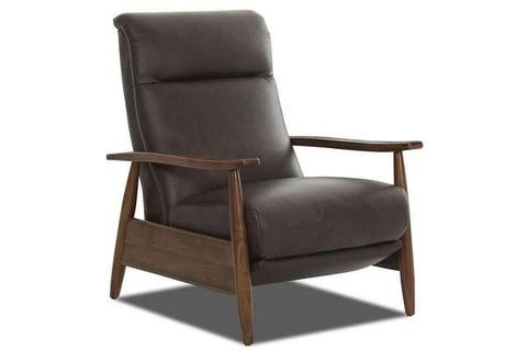 Peter Mid-Century Modern Leather Recliner