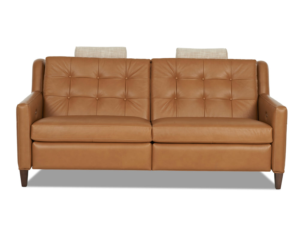 Lowry Mid-Century Modern Power Wall Hugger Apartment Sofa - Club Furniture