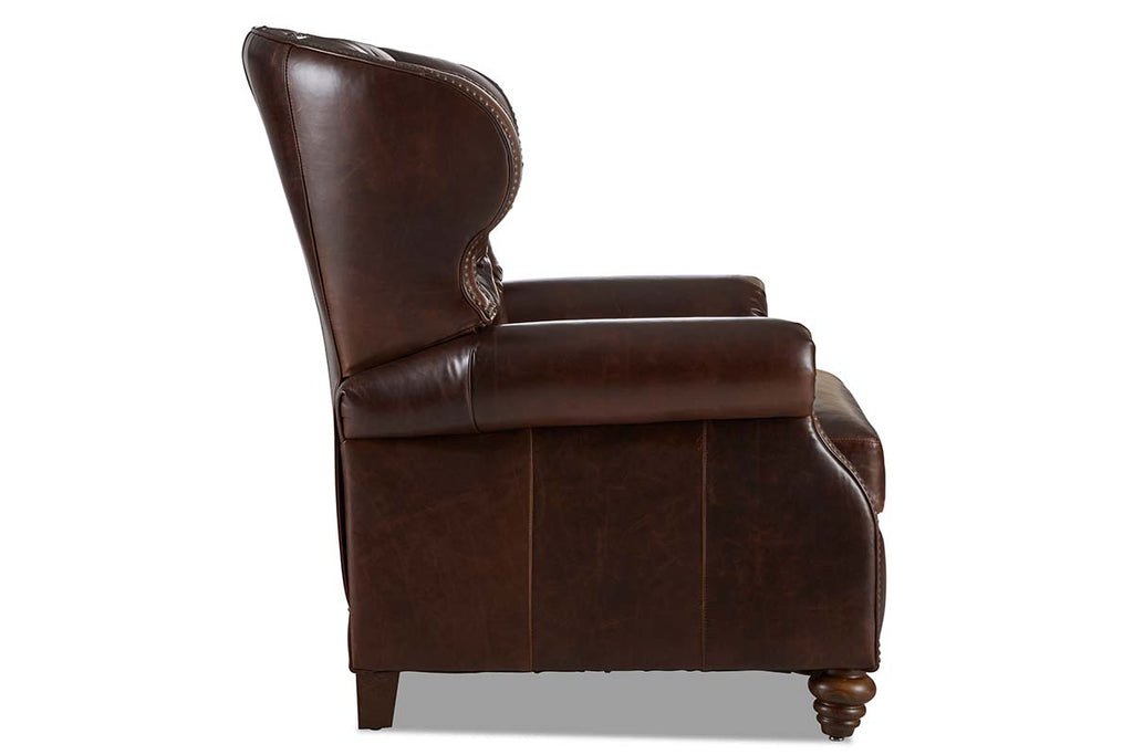 chesterfield wingback recliner