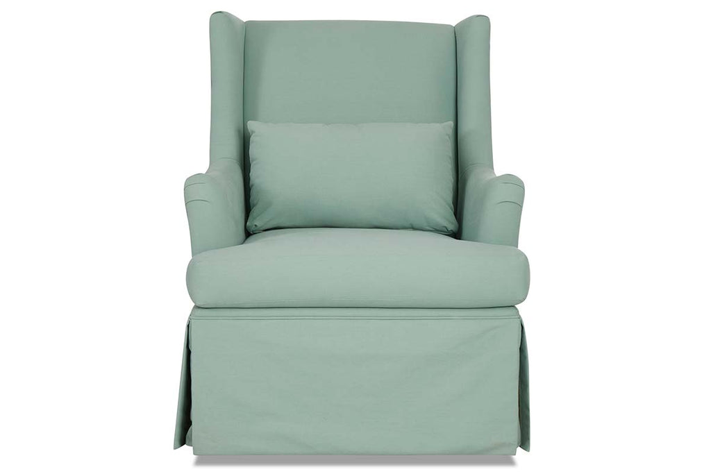 skirted glider chair