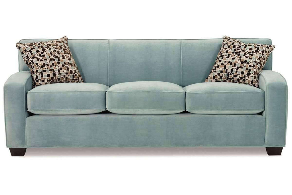 Michelle Queen Size Tight Back Three Seat Fabric Sleeper Sofa