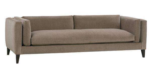 Yates 96 Modern Bench Seat Fabric Sofa Club Furniture