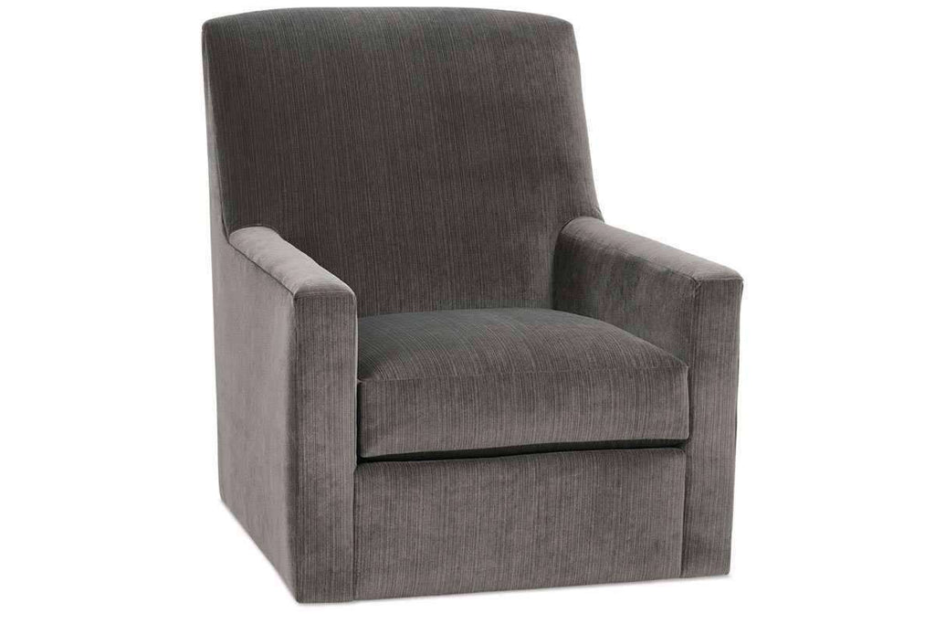 upholstered swivel glider chair