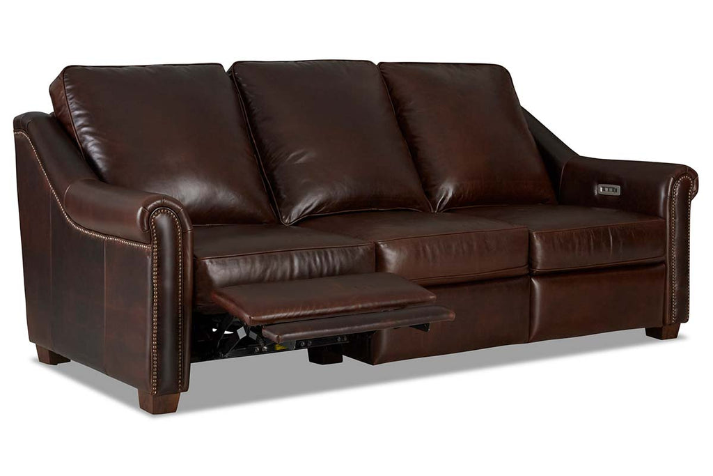 100 leather reclining sofa wall hugger