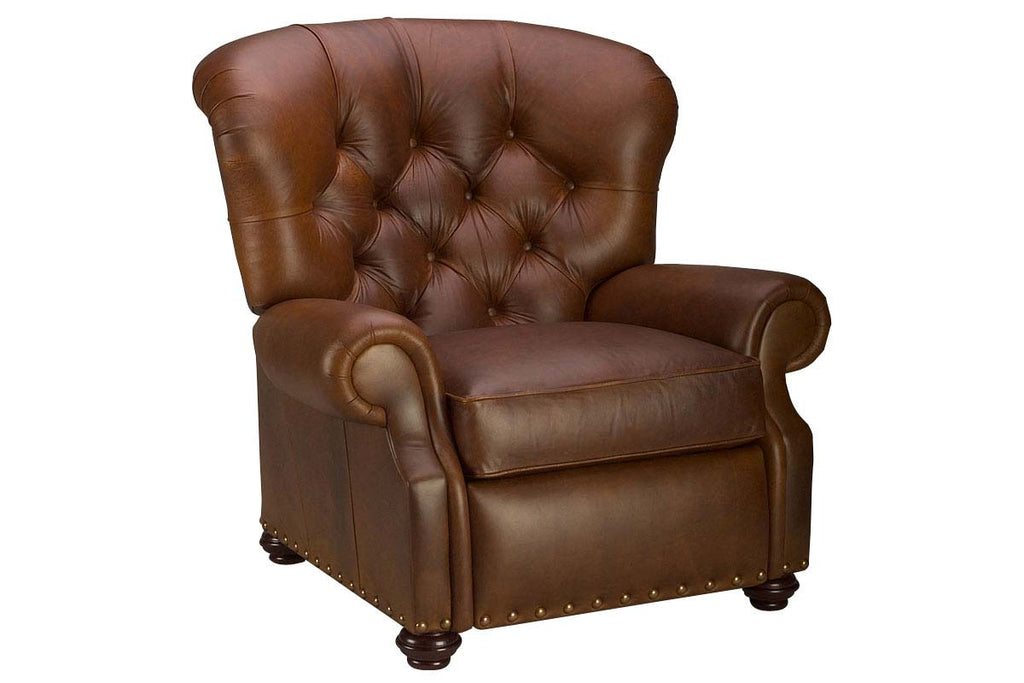 recliner with button