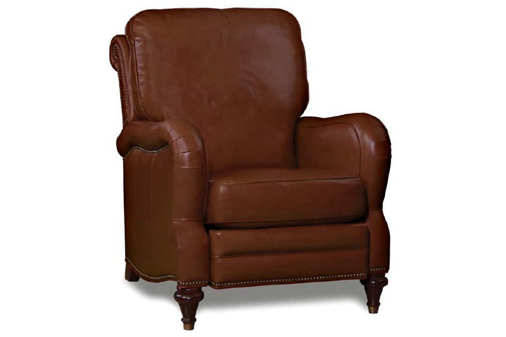 leather nailhead recliner