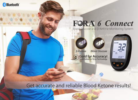 Fora 6 Connect Blood Ketone and Glucose Accurate Results