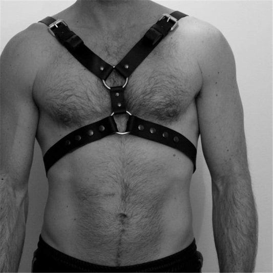 Men's Chest Harness Elastic Straps – Kinky Cloth