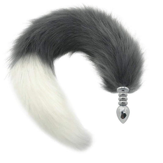 Snow Tip Fox Tail Plug – Kinky Cloth