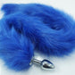 Kinky Cloth 200001518 blue Lush Long Tail Plug