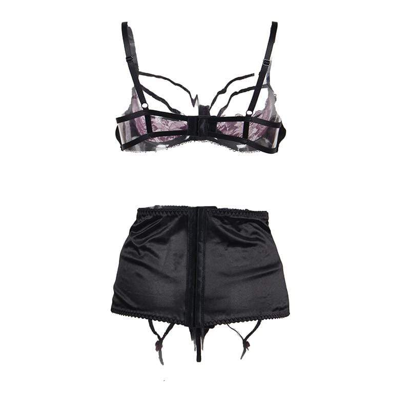 Plus Size Babydoll Lingerie Garter Set – Kinky Cloth