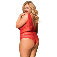 Load image into Gallery viewer, Kinky Cloth 200000362 Plus Size One Piece Lace Bodysuit
