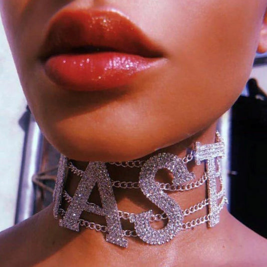 Lock & Chain Choker – Kinky Cloth