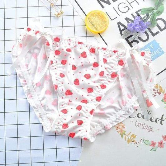 Strawberry Print Panties – Kinky Cloth