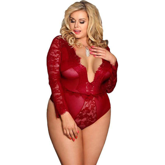 Full Sheer Long Sleeve Bodysuit – Kinky Cloth