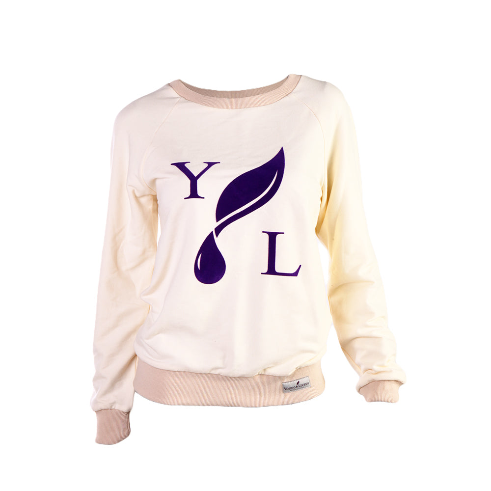 ladies cream sweatshirt