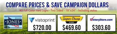 Yard Signs for Cheap and Fast