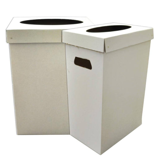 22.3 gallons Cardboard Trash Bin, Reusable, Recyclable and Disposable Trash  Cans
