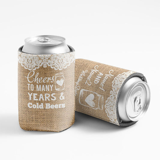 Modern Birthday Squad Personalized Can Coolers