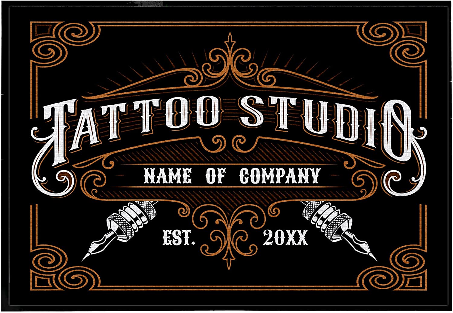 Custom Tattoo Studio Doormat | VictoryStore – 