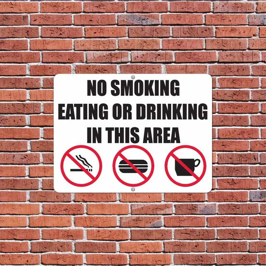 funny no smoking signs