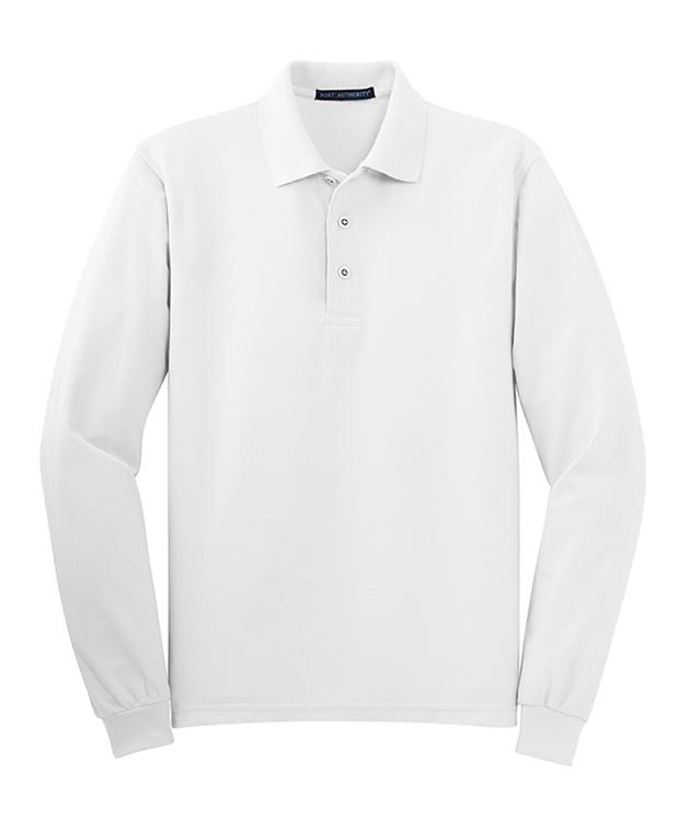 QCR Men's Silk Touch™ Long Sleeve Polo | VictoryStore – VictoryStore.com