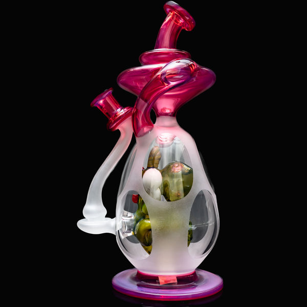 Waxmaid 3.94'' Frosted Yoshi Egg Glass Bubbler