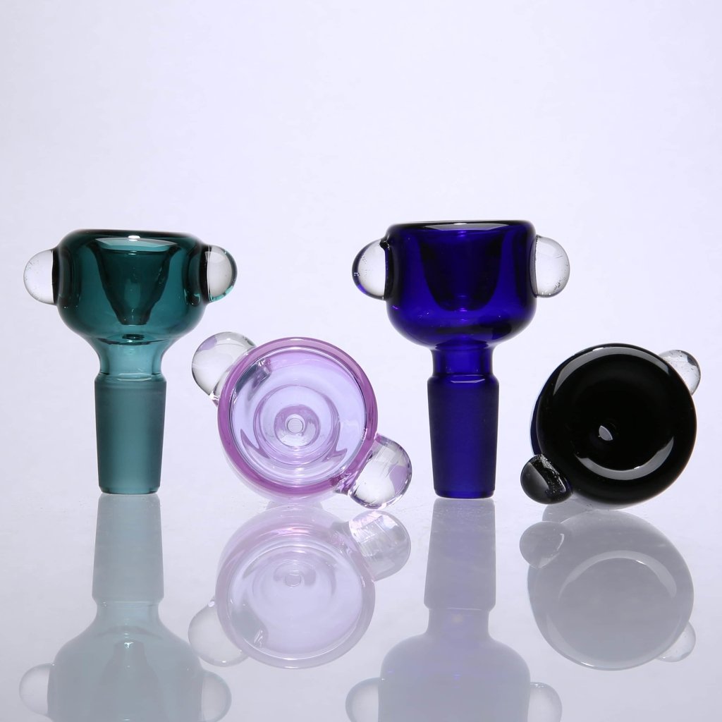 Accurate Glass 14mm Colored Bong Bowls Aqua Lab Technologies