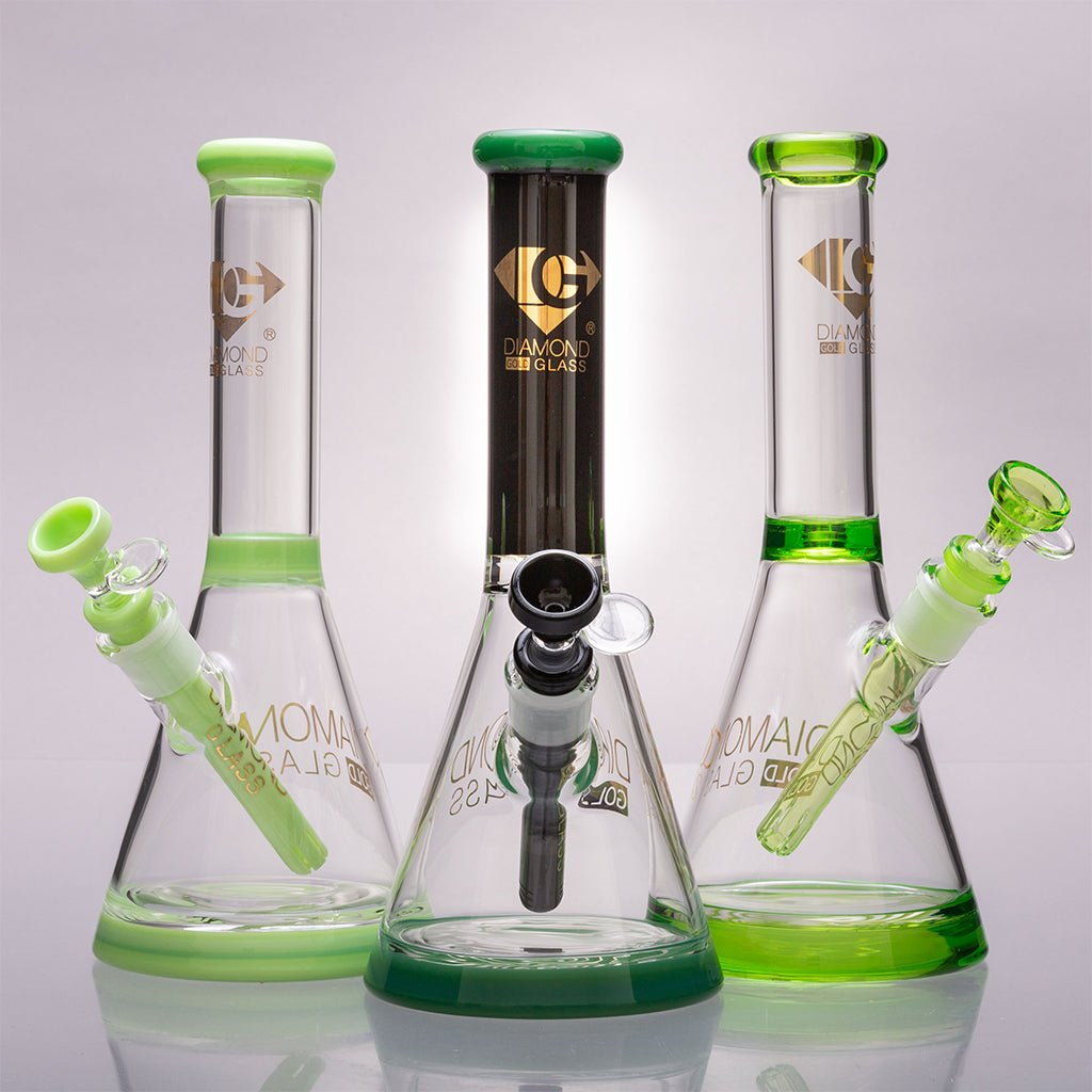 Mini Showerhead Bubbler Bongs by Diamond Glass – Aqua Lab Technologies