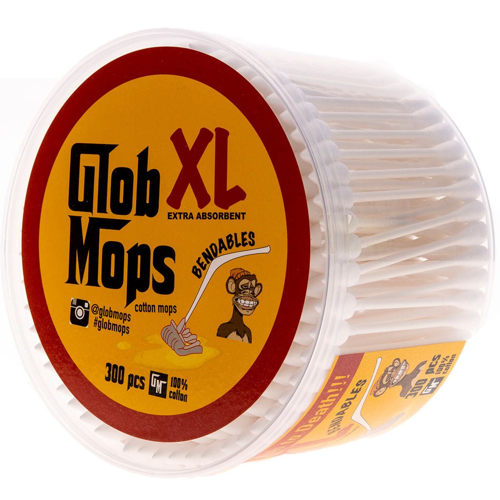 Travel Pack of Cotton Mops for Dabs by Glop Mops – Aqua Lab Technologies