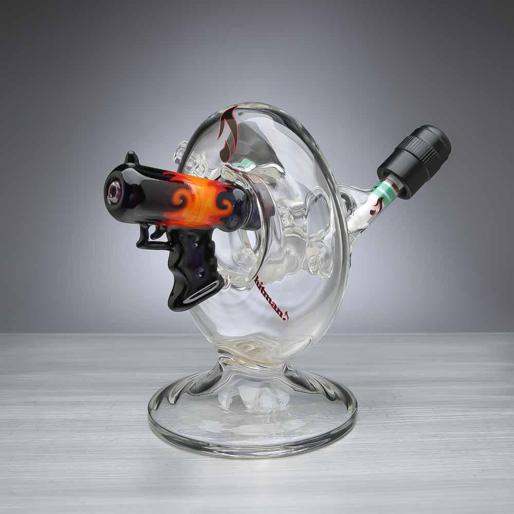 torch water glass rig