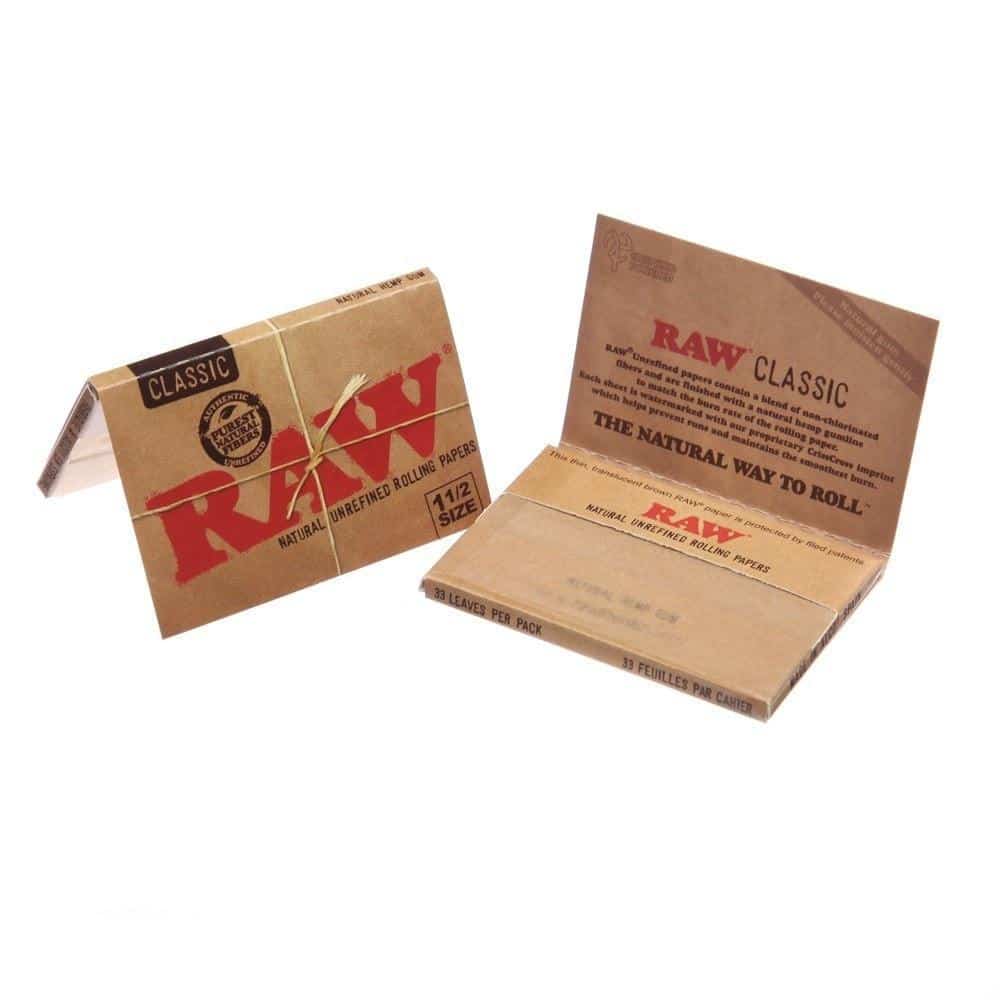 Natural 300's Rolling Papers by RAW Papers – Aqua Lab Technologies